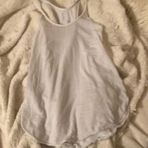 White Lululemon size 2 tank top